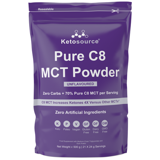 Poudre de C8 MCT Pure 4.0